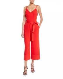 Cloud Sleeveless Jumpsuit w/ Tie Waist at Neiman Marcus